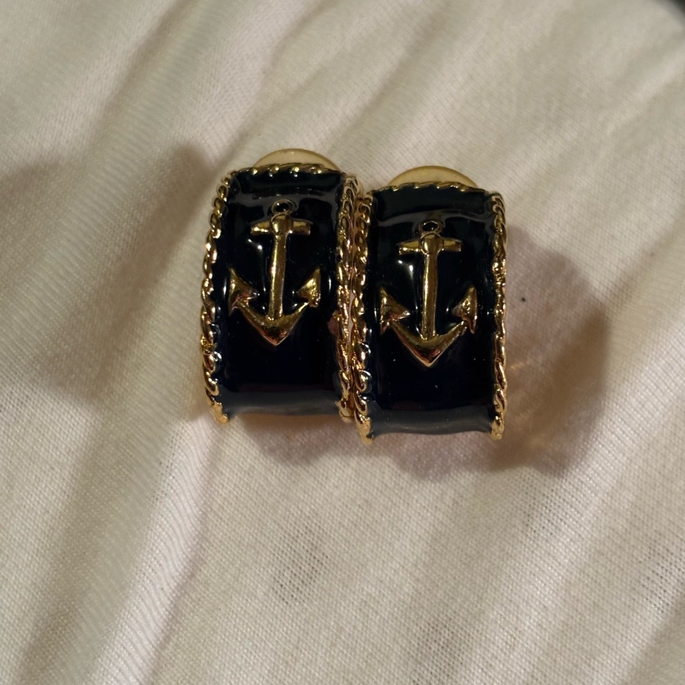 Nautical Anchor Earrings